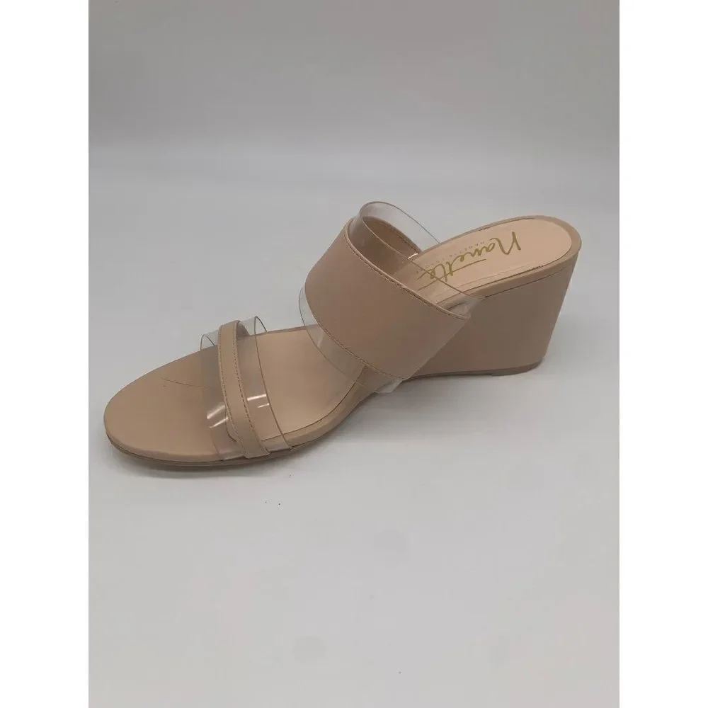 Nanette Lepore Isabel Open Toe Wedge Sandal Size 8